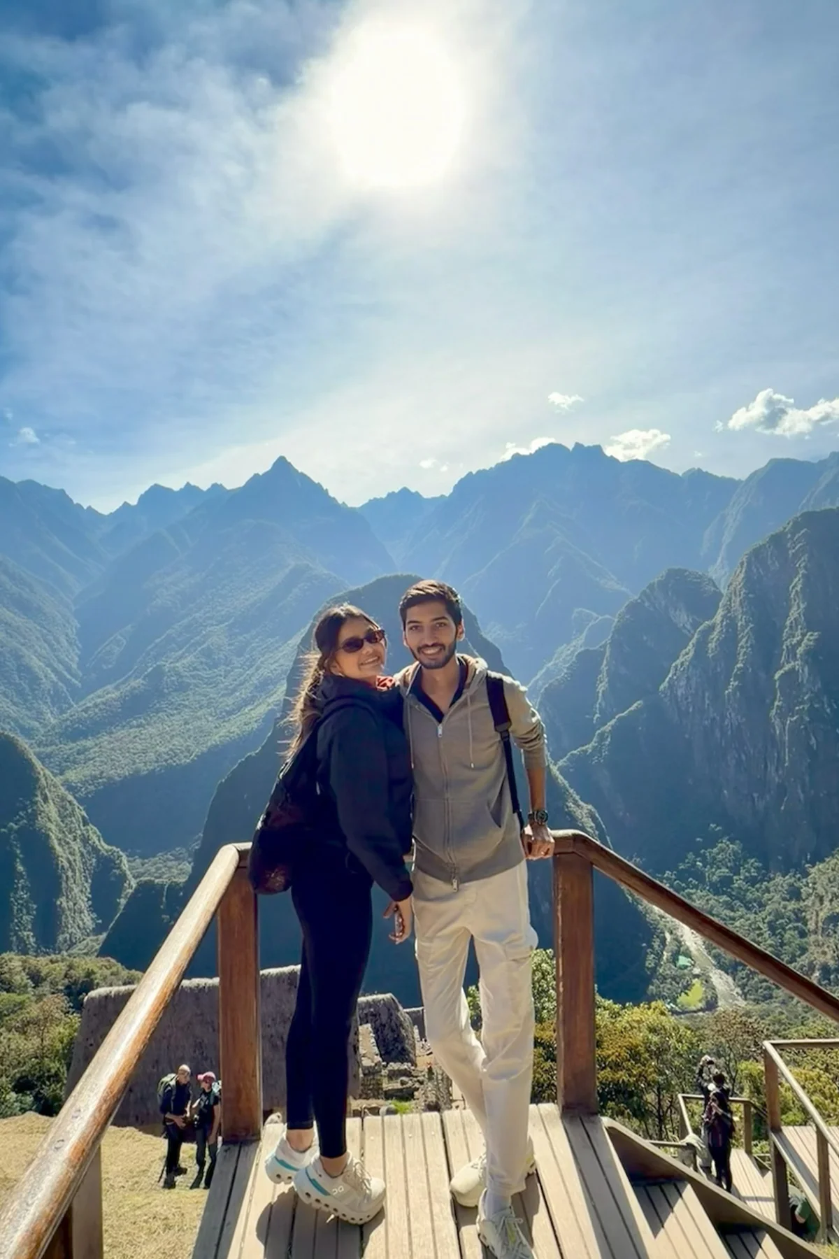 Thea and Ayush, Peru