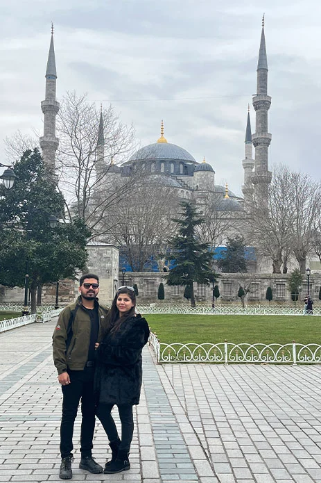Shriya and Vikrant, Turkey