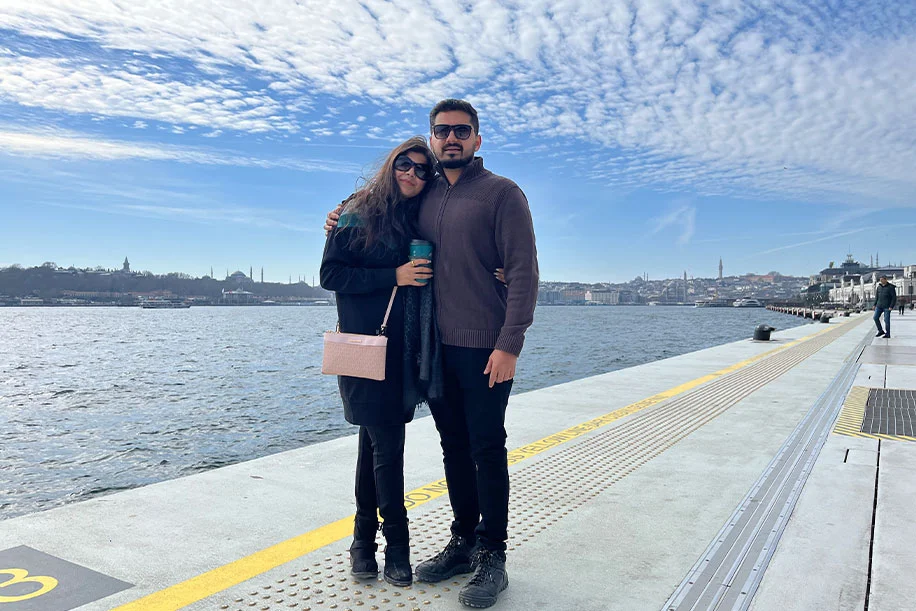 Shriya and Vikrant, Turkey