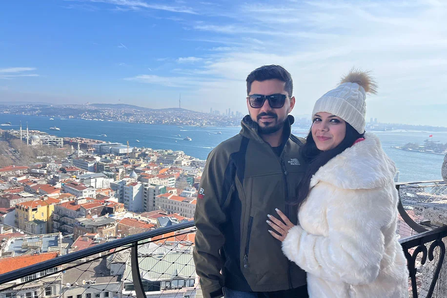Shriya and Vikrant, Turkey