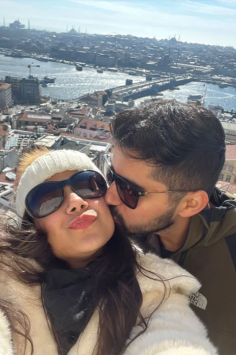Shriya and Vikrant, Turkey