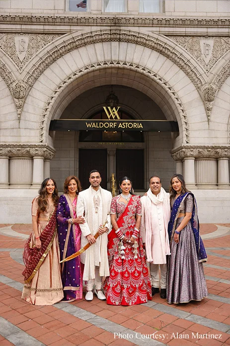 Ramya Bodempudi and Sachi Gupta, Waldorf Astoria Washington DC
