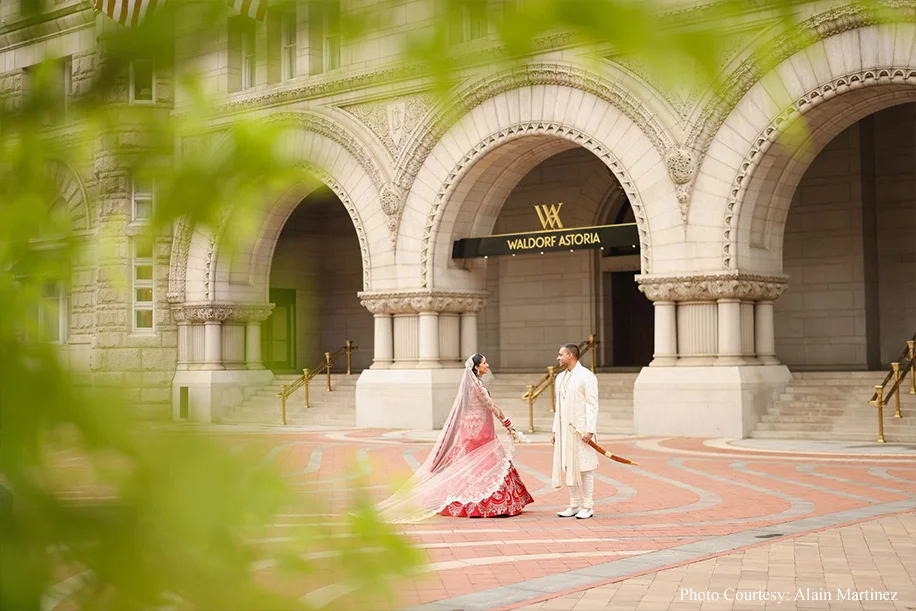 Ramya Bodempudi and Sachi Gupta, Waldorf Astoria Washington DC