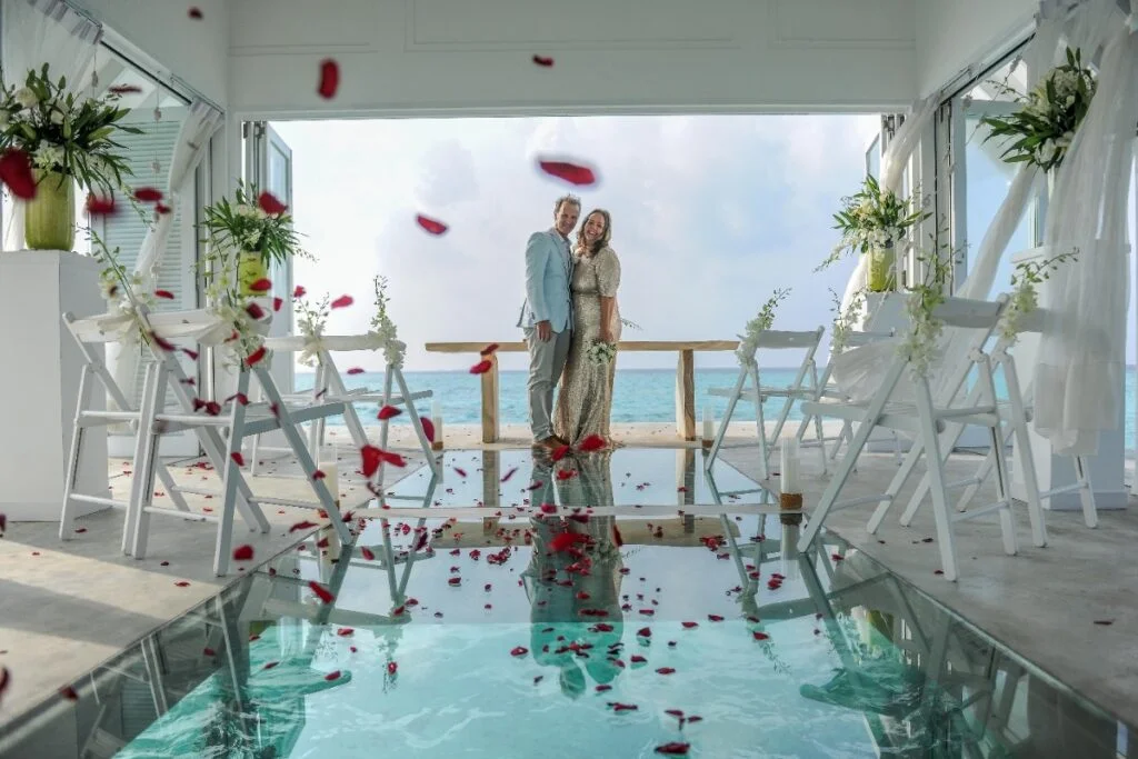 Brisbane City Celebrants Maldives Vow Renewals - Cara and Jamie