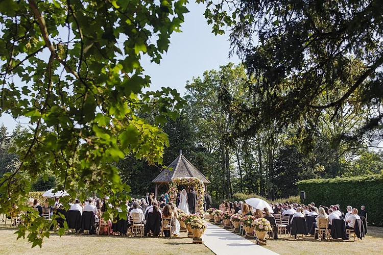Mia and Bradley, Down Hall Hotel, Hatfield Heath, UK