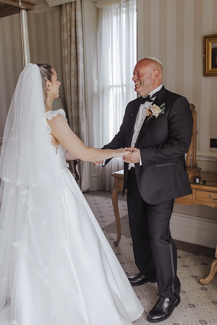 Mia and Bradley, Down Hall Hotel, Hatfield Heath, UK