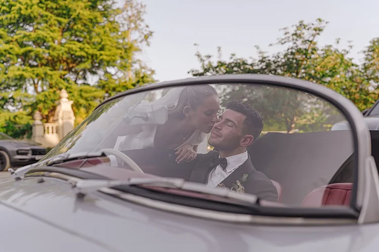 Mia and Bradley, Down Hall Hotel, Hatfield Heath, UK