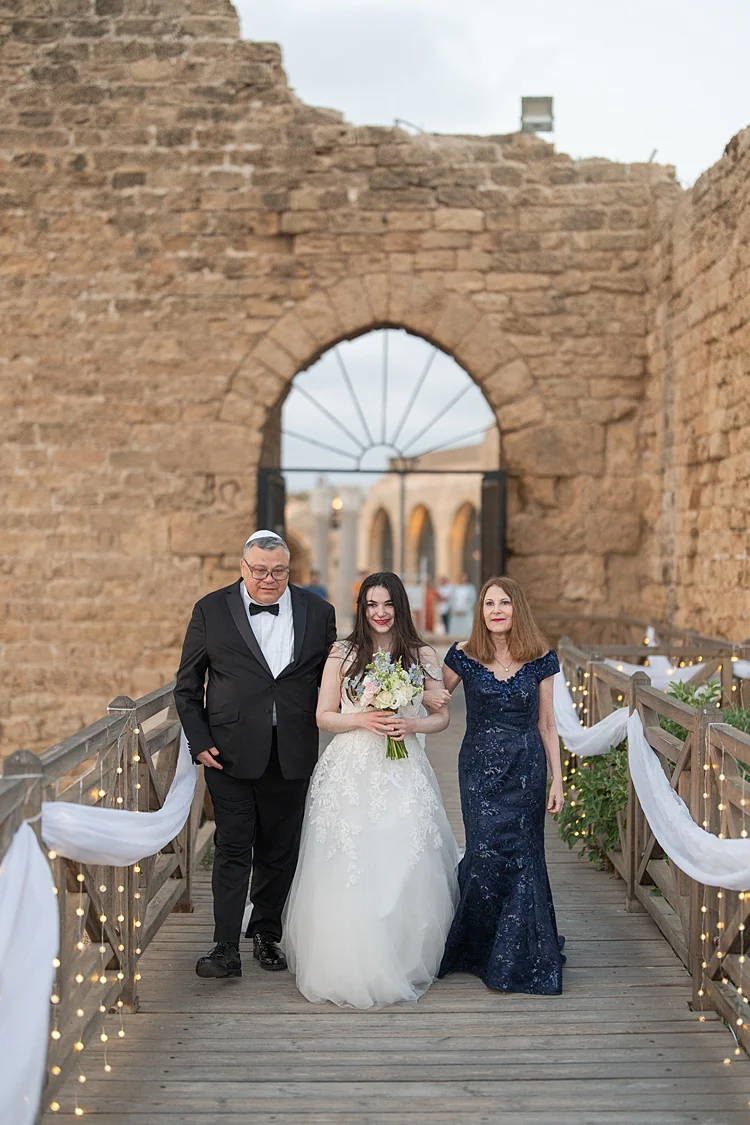 Danielle and Alex, Caesar Yam, Caesarea, Israel