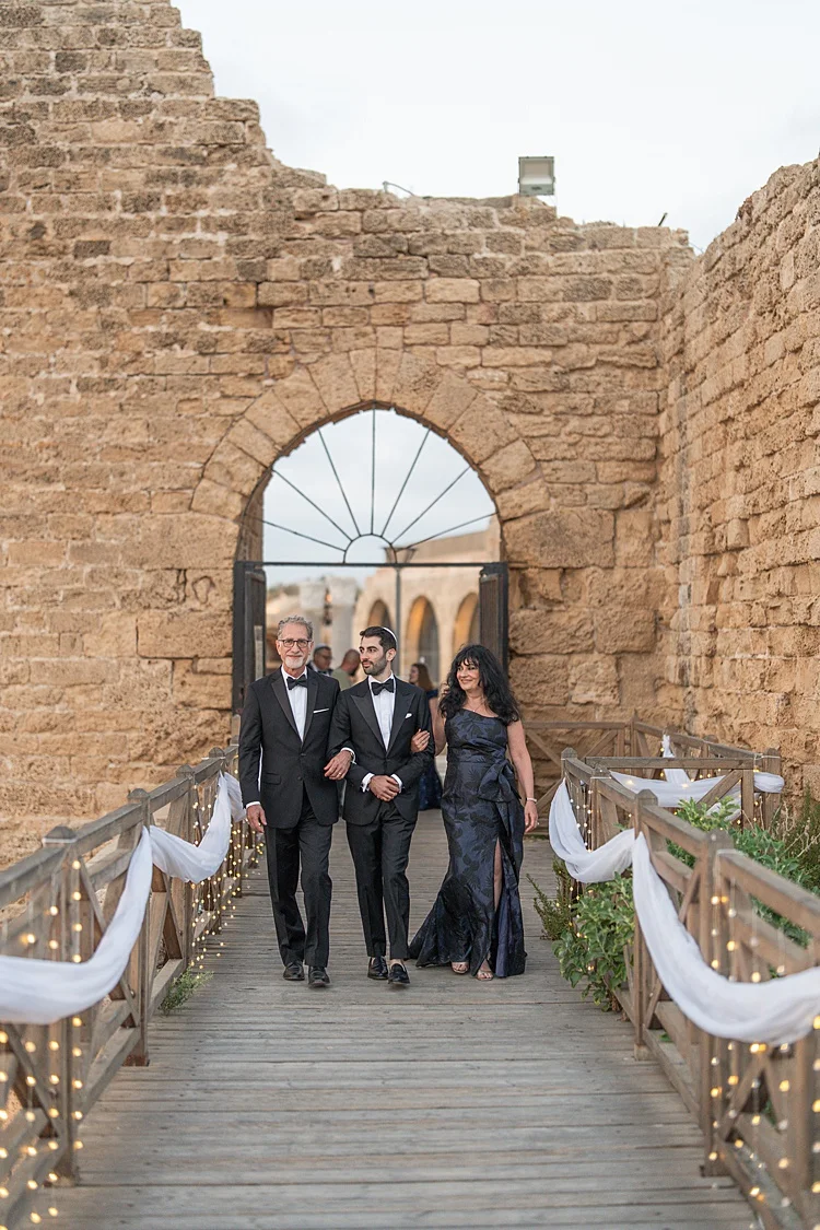 Danielle and Alex, Caesar Yam, Caesarea, Israel