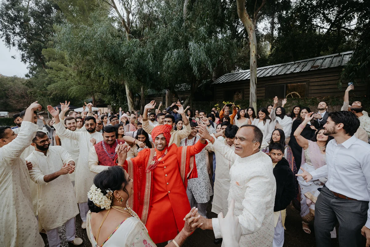 Anusha Balaji and Deek Velagandula, Calamigos Ranch, Malibu