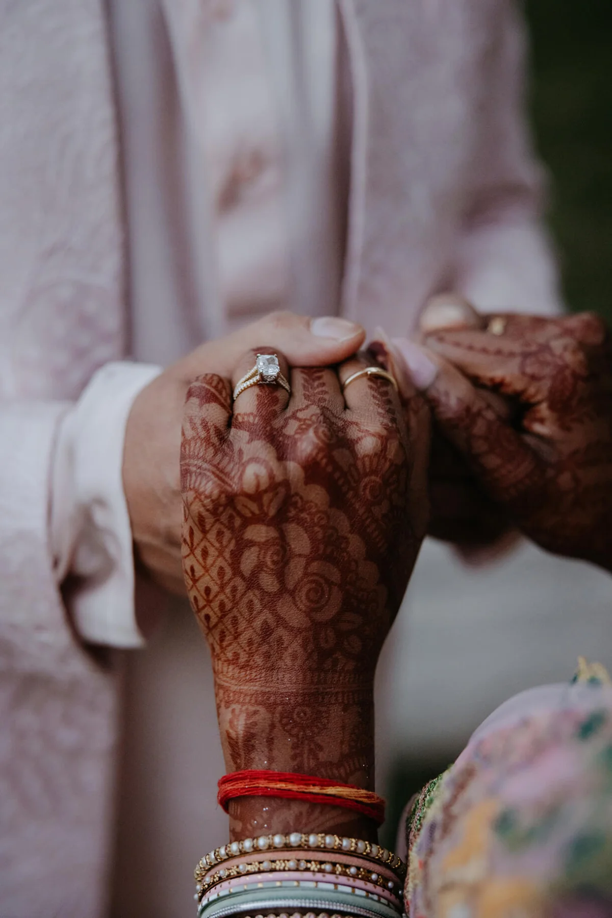 Anusha Balaji and Deek Velagandula, Calamigos Ranch, Malibu
