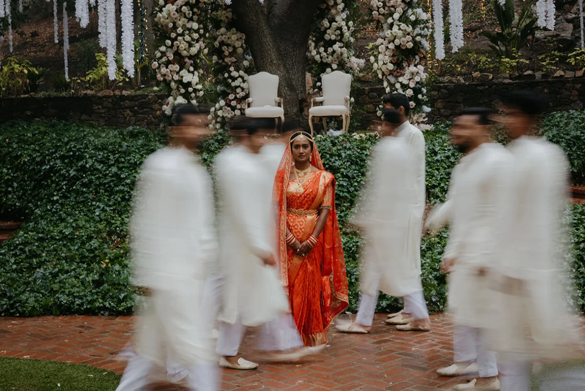 Anusha Balaji and Deek Velagandula, Calamigos Ranch, Malibu