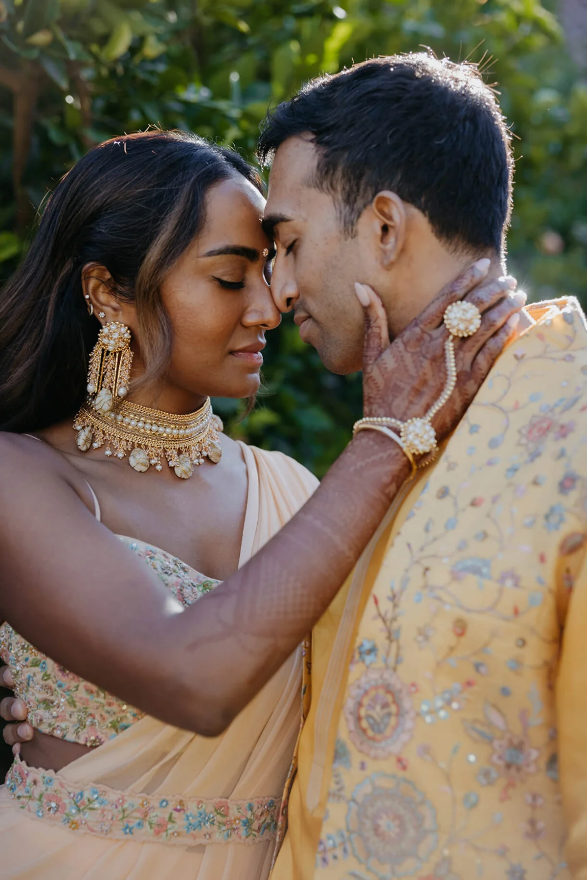 Anusha Balaji and Deek Velagandula, Calamigos Ranch, Malibu