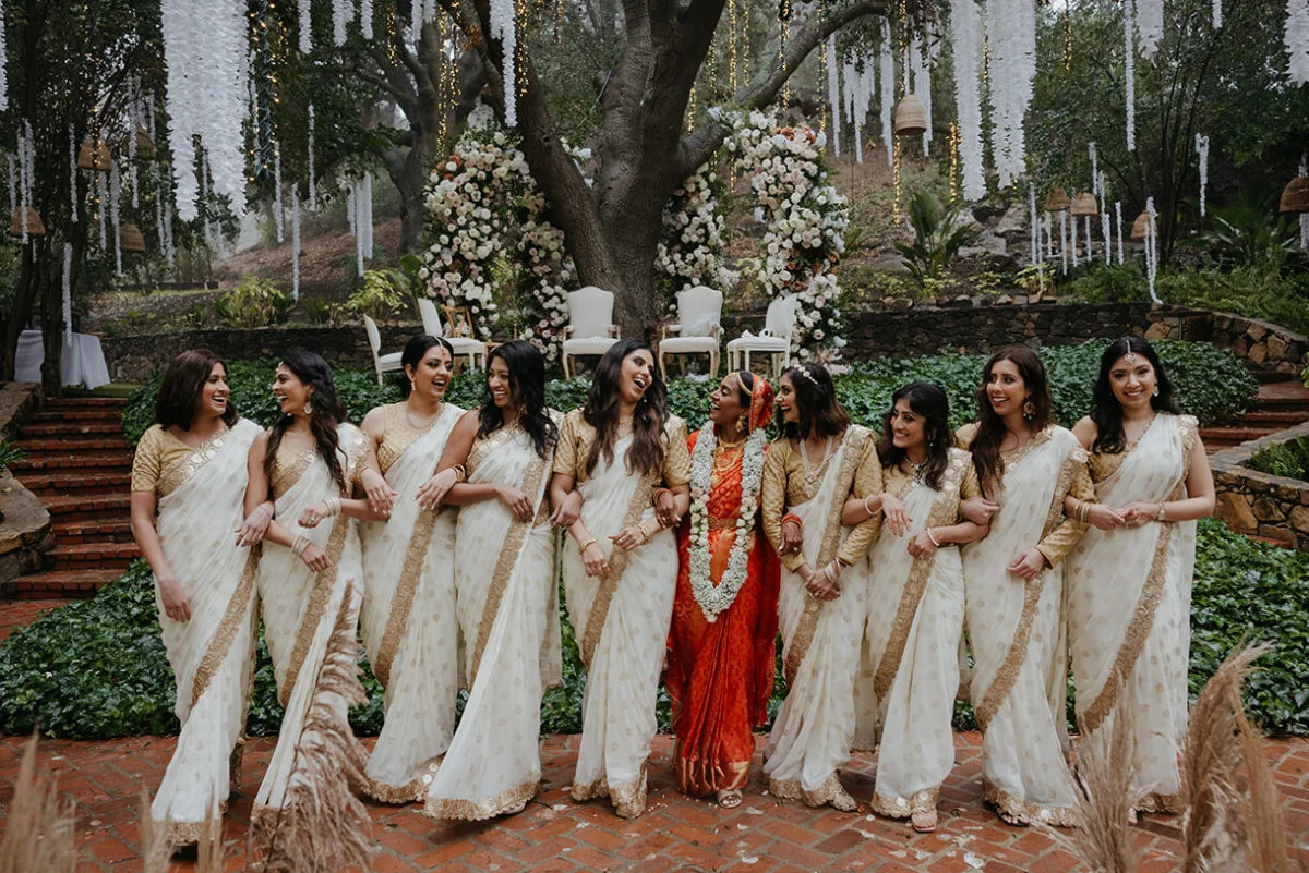 Anusha Balaji and Deek Velagandula, Calamigos Ranch, Malibu