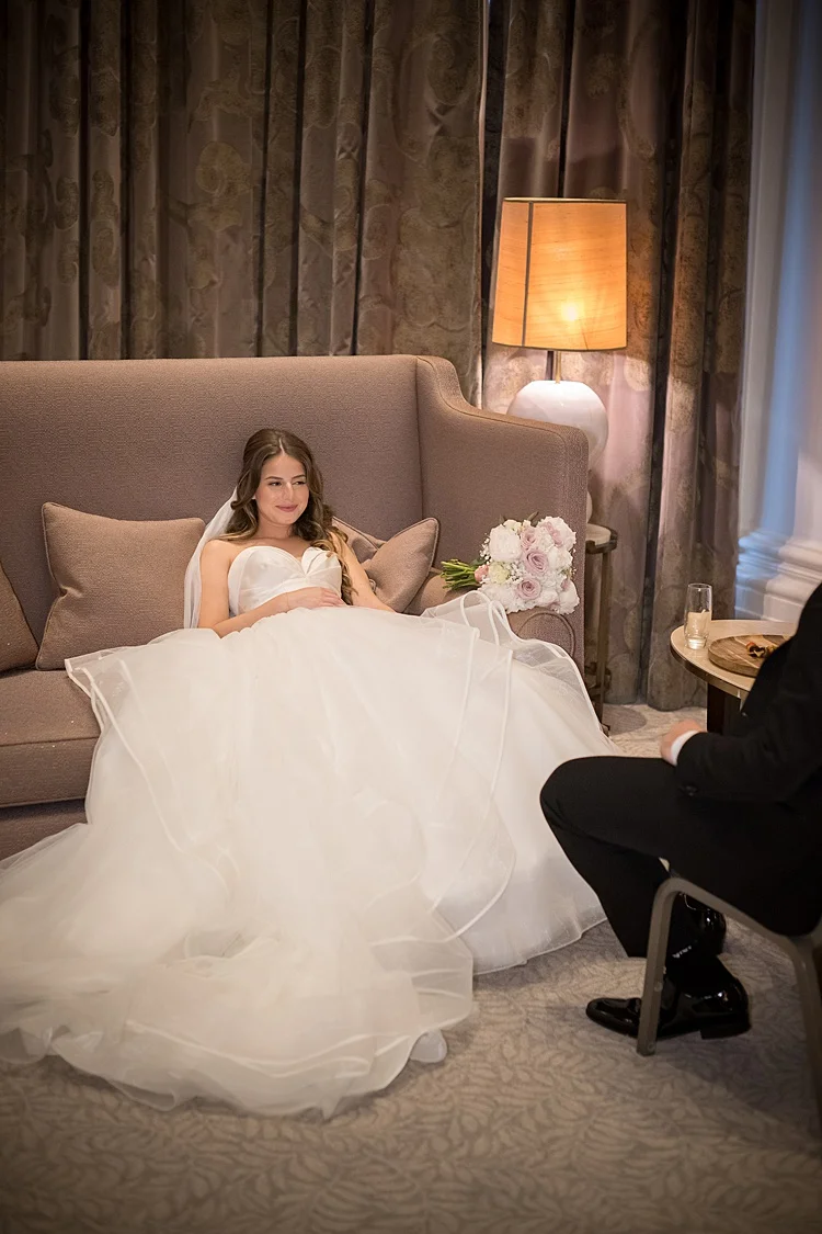 Gabi and Harry, The Langham, London, UK