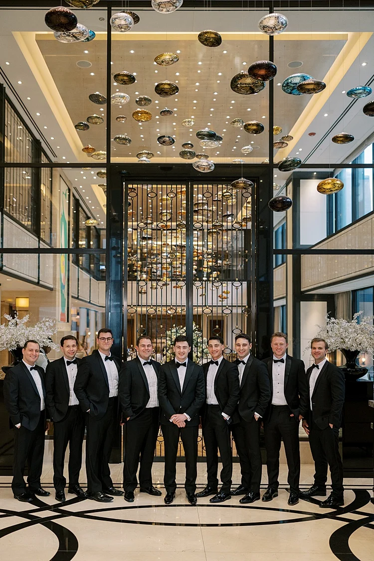 Dylan and Daniel, Langham Hotel, Chicago, USA