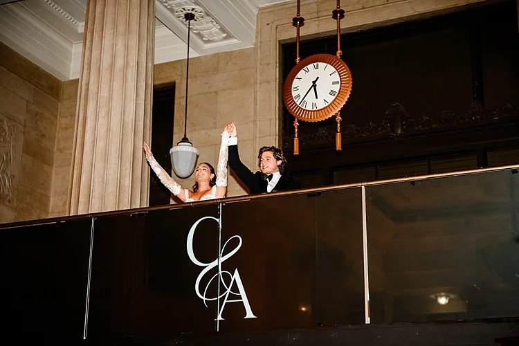 Claudia and Aaron, Banking Hall, London, UK