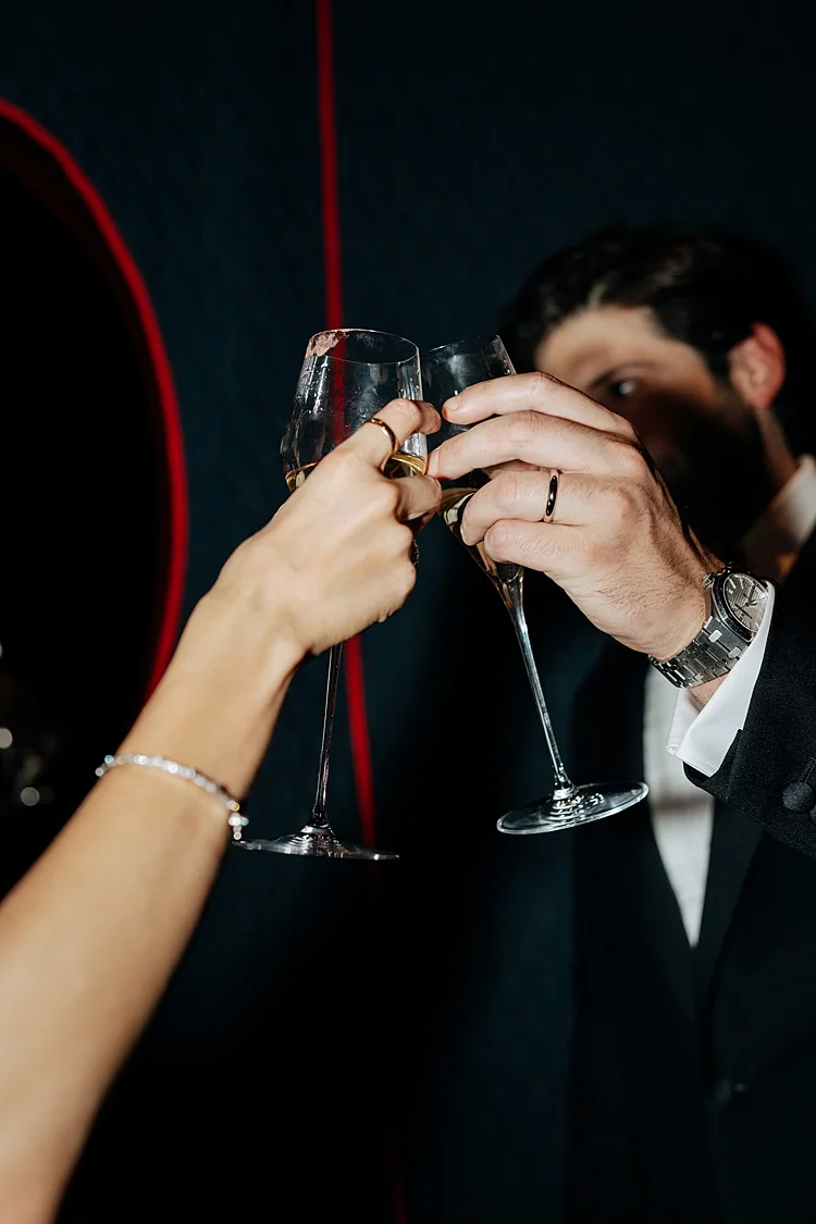 Gabby and Daniyel, Nine Orchard Hotel, New York, USA