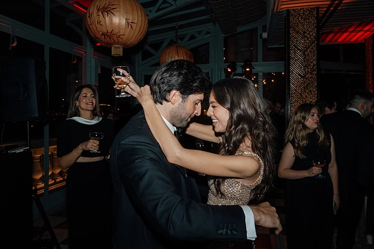 Gabby and Daniyel, Nine Orchard Hotel, New York, USA