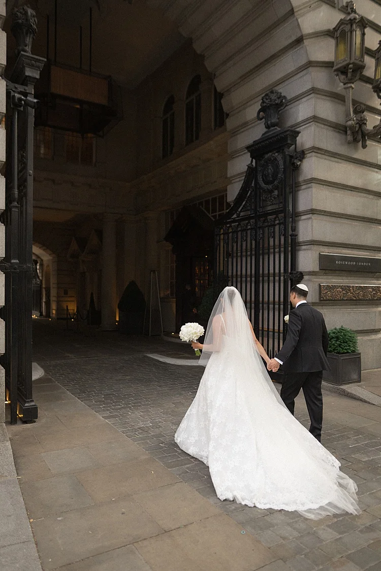 Natasha and James, Rosewood, London, UK