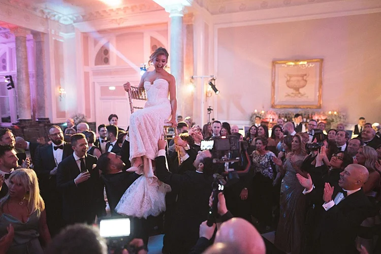 A Winter Jewish Wedding at The Landmark London: Morgan and Alexander’s Enchanted Celebration
