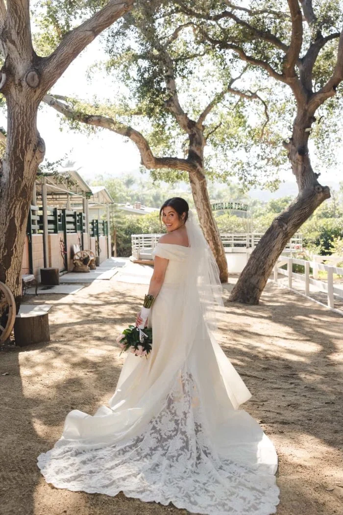 Heirloom Wedding Dress Made From Two Mothers' Gowns