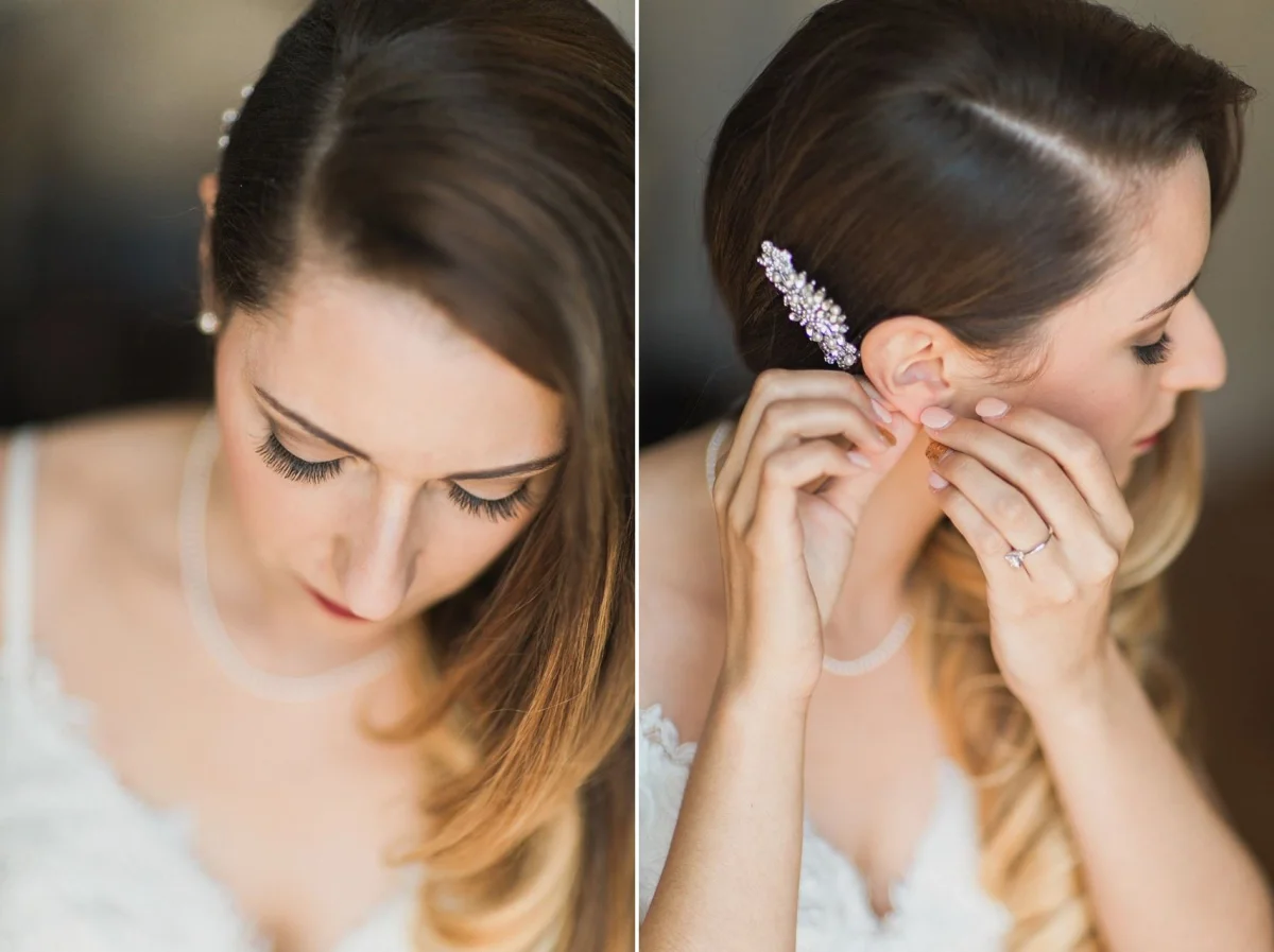 Glamorous Vintage Bride - A Romantic Modern-Vintage Wedding with an Elegant Barn Reception