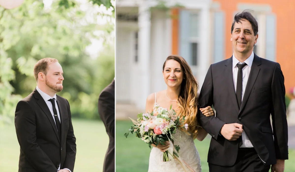 A Romantic Modern-Vintage Wedding with an Elegant Barn Reception Romantic Modern-Vintage Wedding with an Elegant Barn Reception