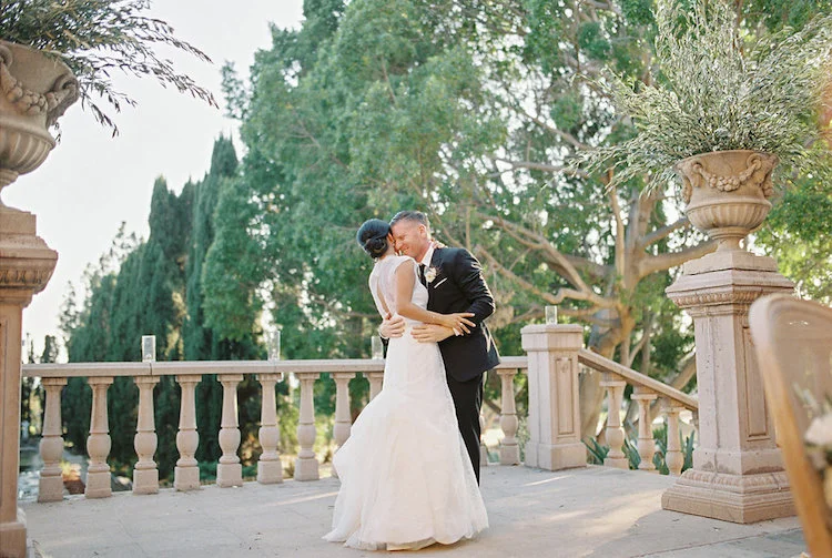 Elegant Villa Wedding First Dance