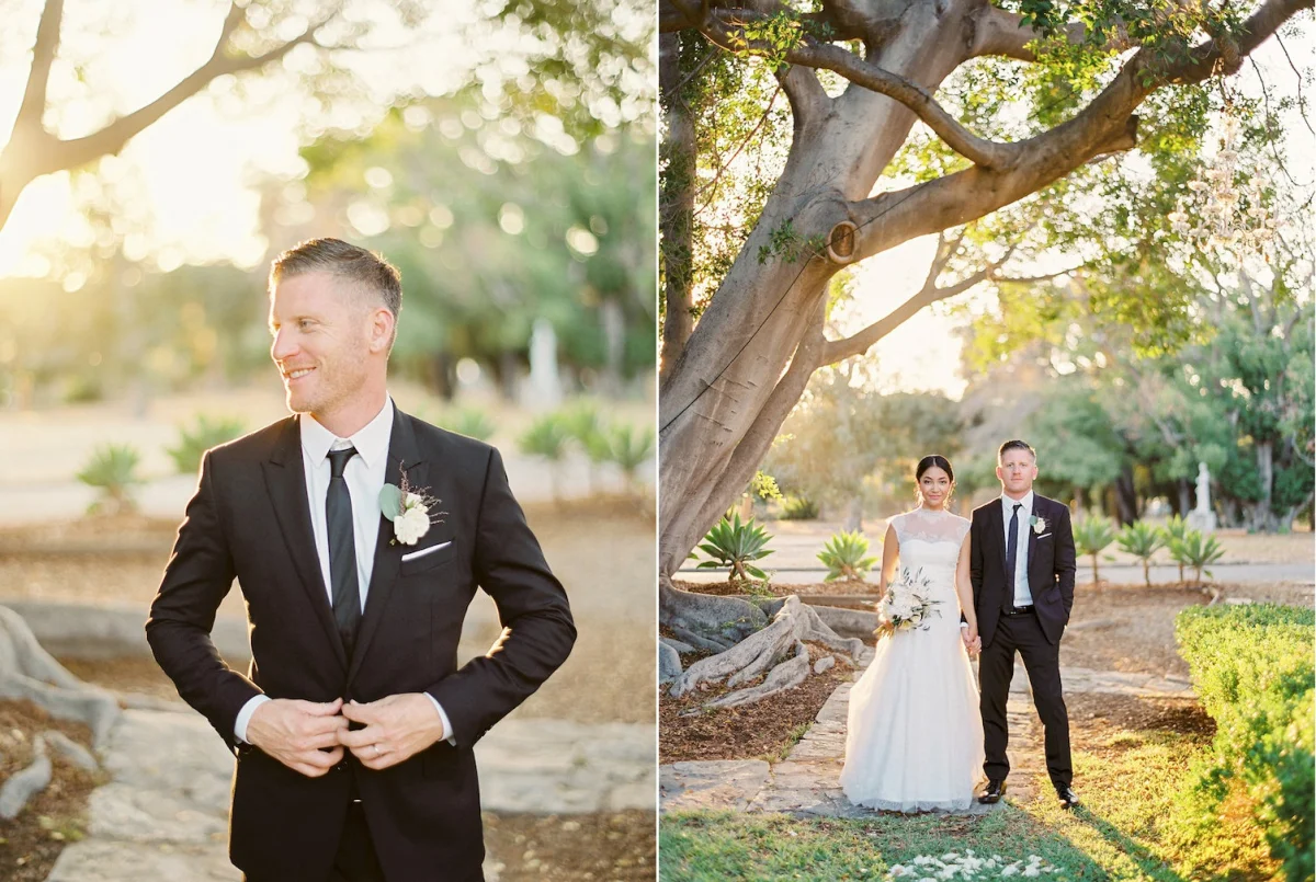 Timelessly Romantic Bride & Groom