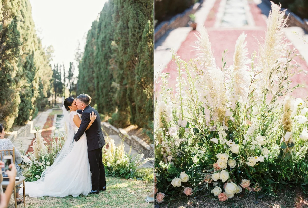 Outdoor Villa Wedding Ceremony
