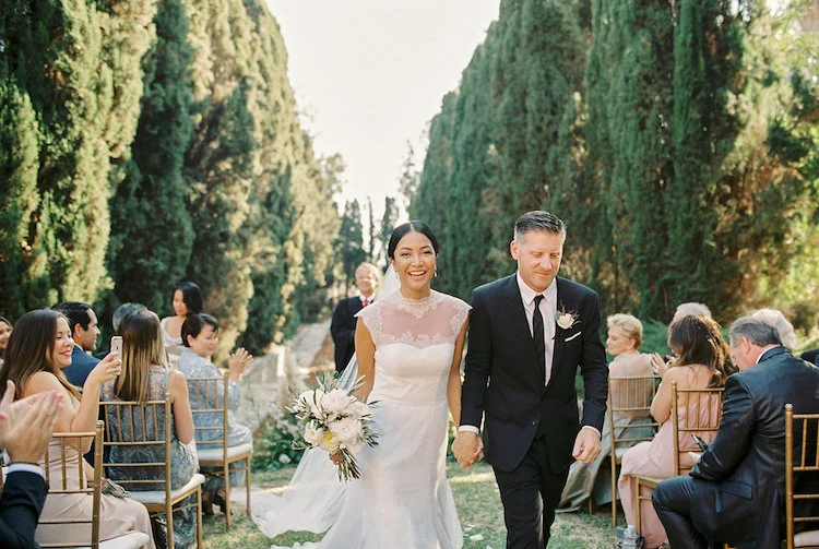 Outdoor Villa Wedding Ceremony
