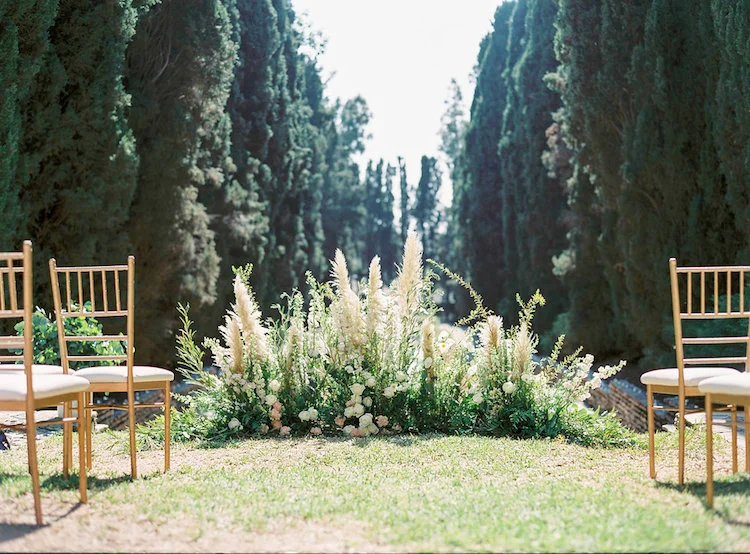 Grass Aisle Backdrop