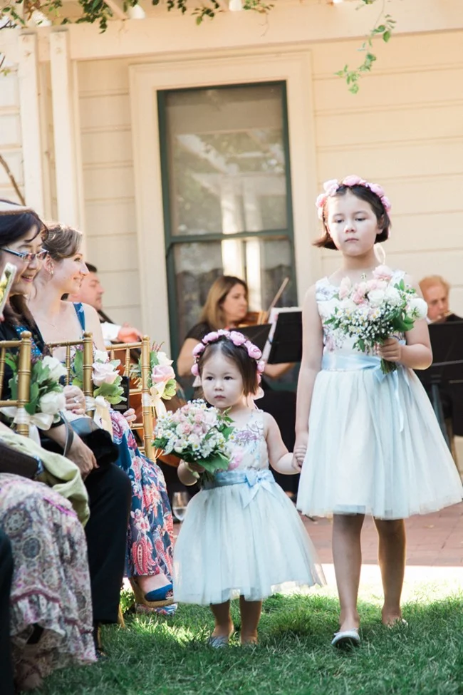 Cute Little Flower Girls // Photography ~ Trynh Photo
