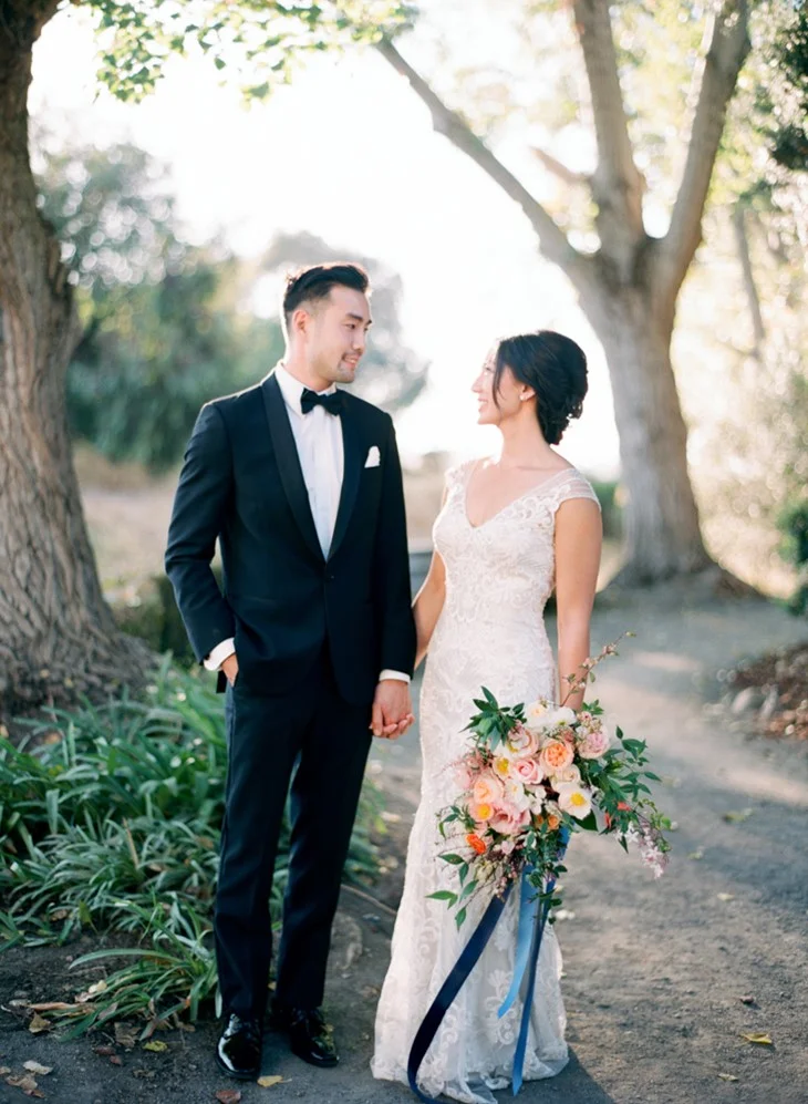 Romantic Vintage Inspired Bride & Groom // Photography ~ Trynh Photo