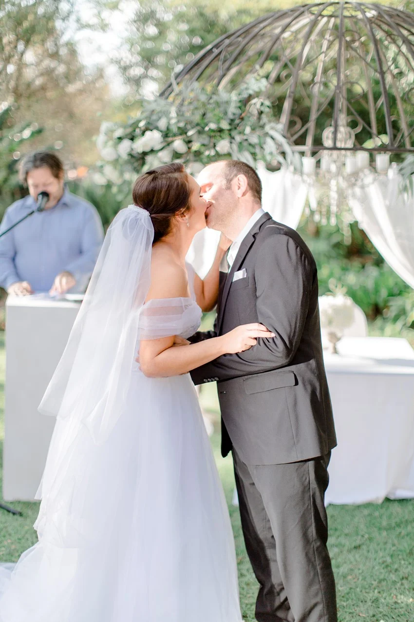 Romantic Garden Wedding Ceremony in South Africa