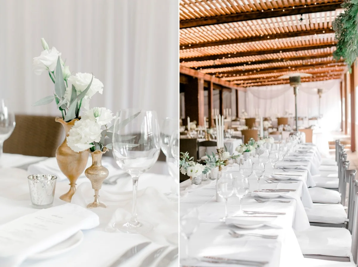 Romantic Modern-Vintage Wedding Tablescape