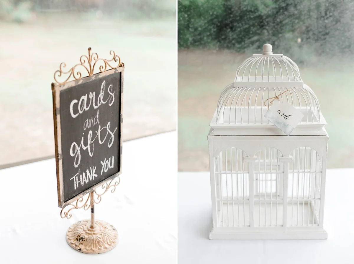 Birdcage Wedding Card Holder