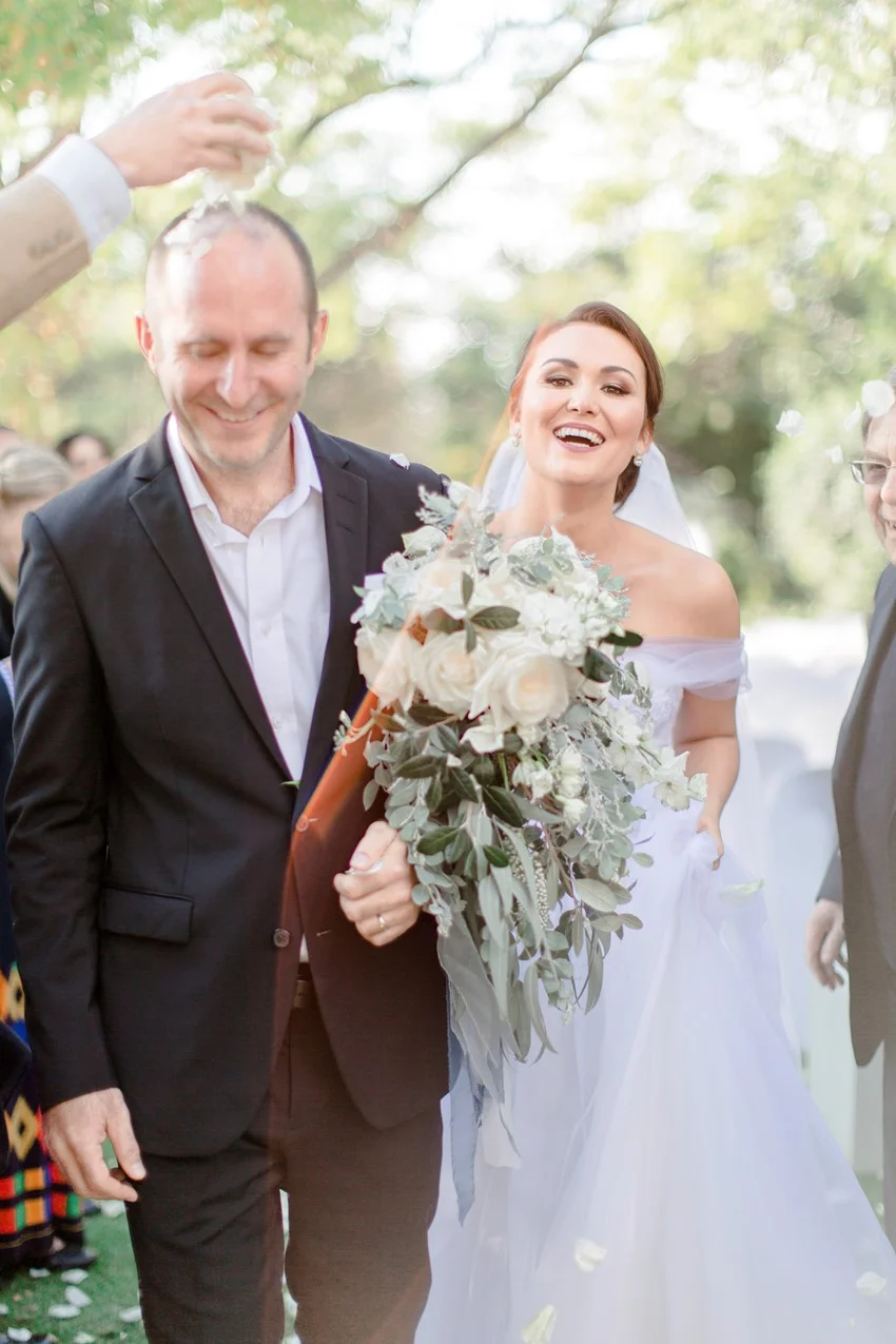 Romantic Garden Wedding Ceremony in South Africa