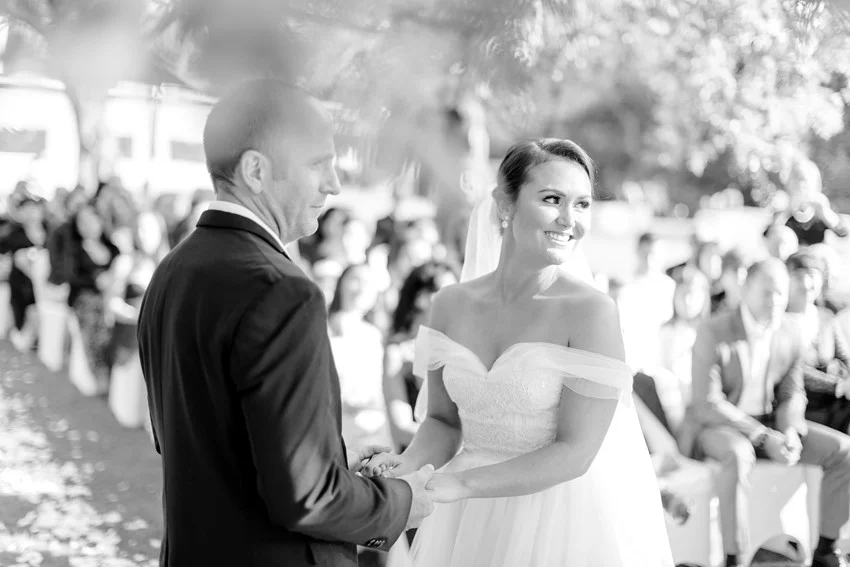 Romantic Garden Wedding Ceremony in South Africa