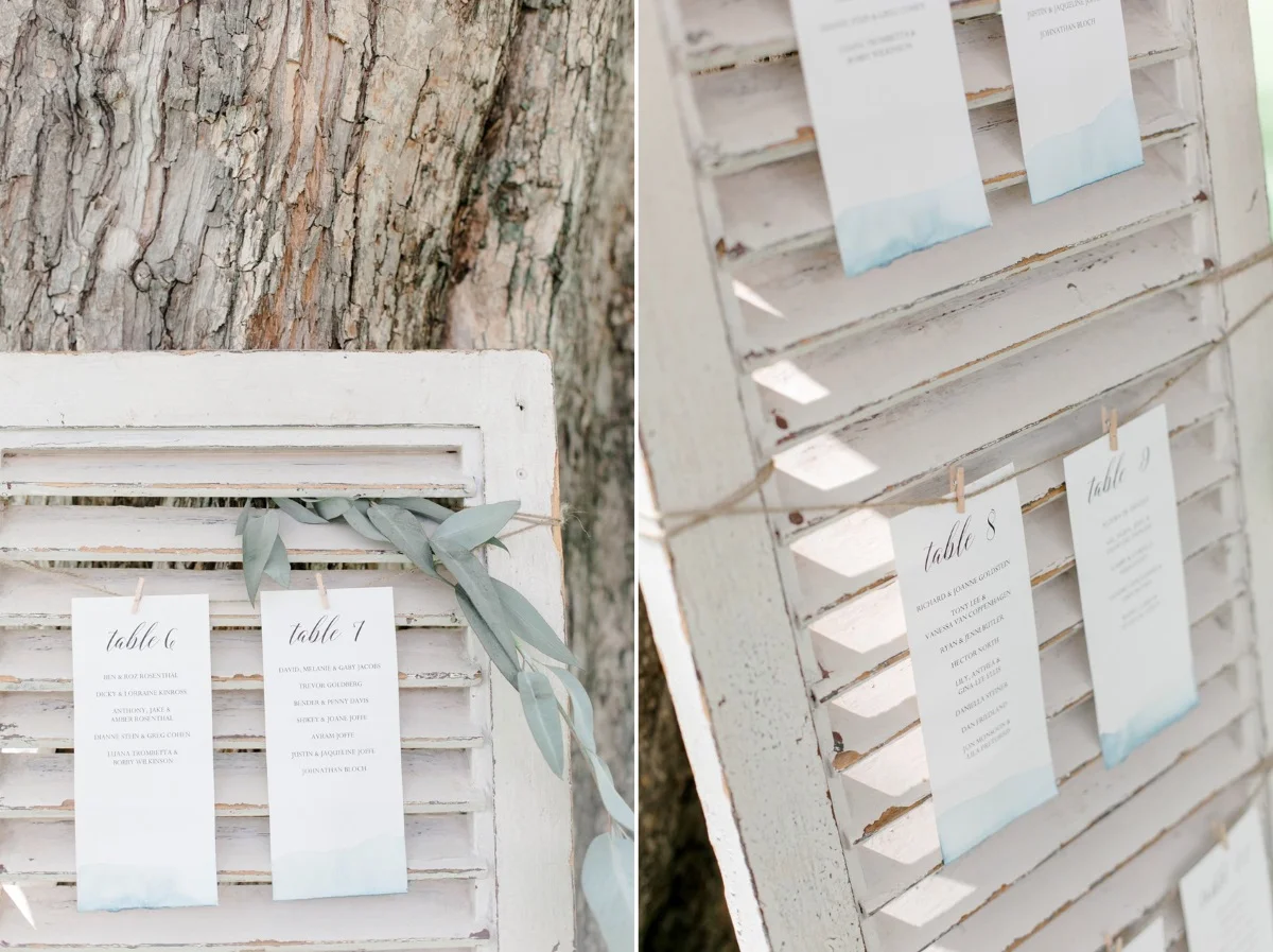 Wedding Table Plan Ideas