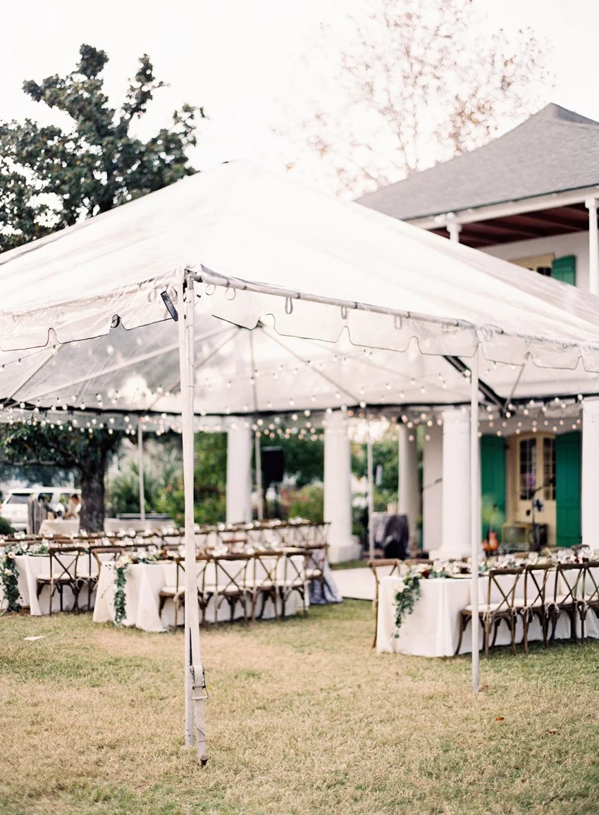 Romantic Garden Wedding Reception // Photography ~ Marissa Lambert Photography