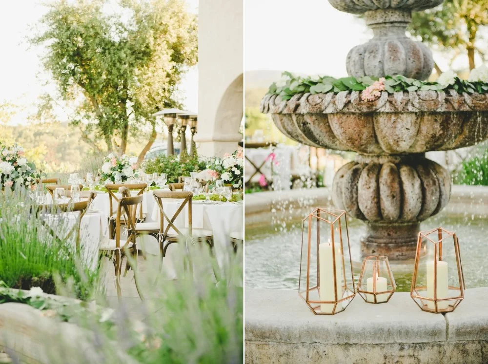 Lush Summer Wedding Reception // Photography by Onelove Photography http://www.onelove-photo.com