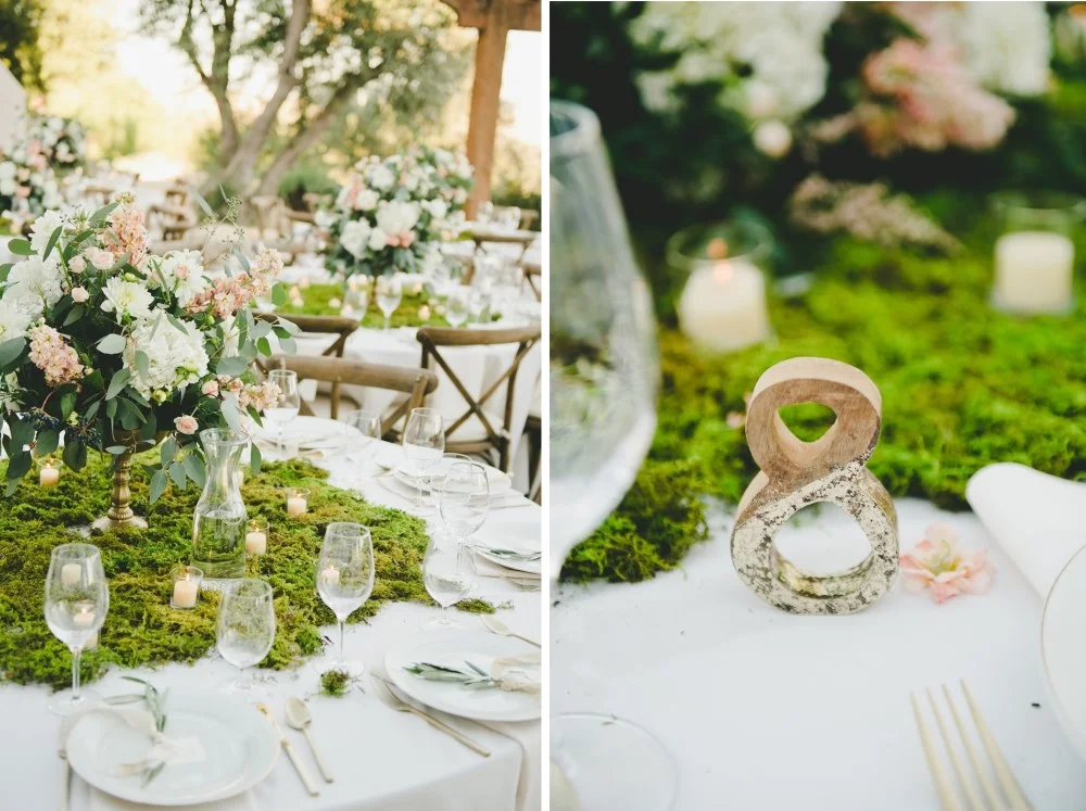 Lush Boho Chic Wedding Tablescape // Photography by Onelove Photography http://www.onelove-photo.com