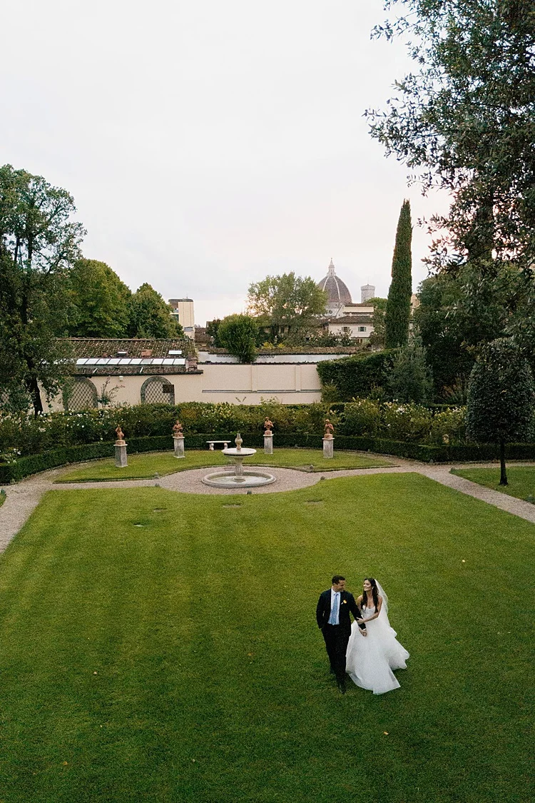 Olivia and Amir, Four Seasons Firenze, Florence, Italy