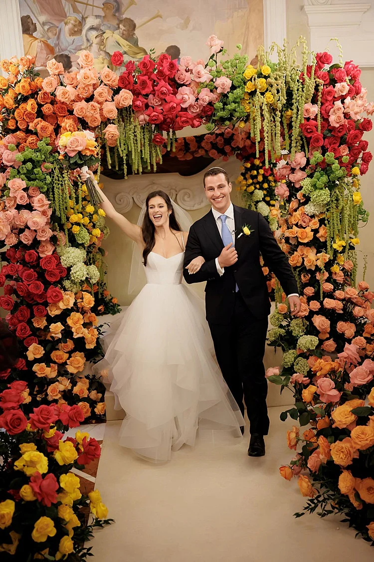 Olivia and Amir, Four Seasons Firenze, Florence, Italy