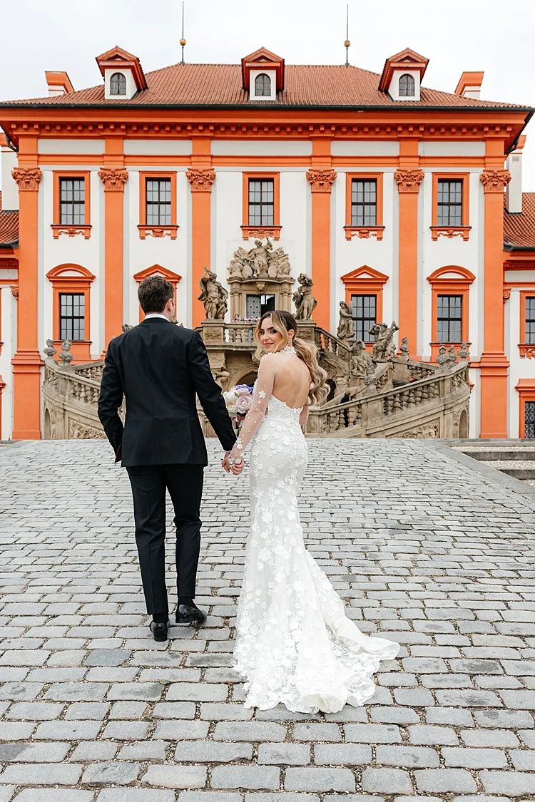 Rachel and Jakub, Troja Chateau, Prague, Czech Republic