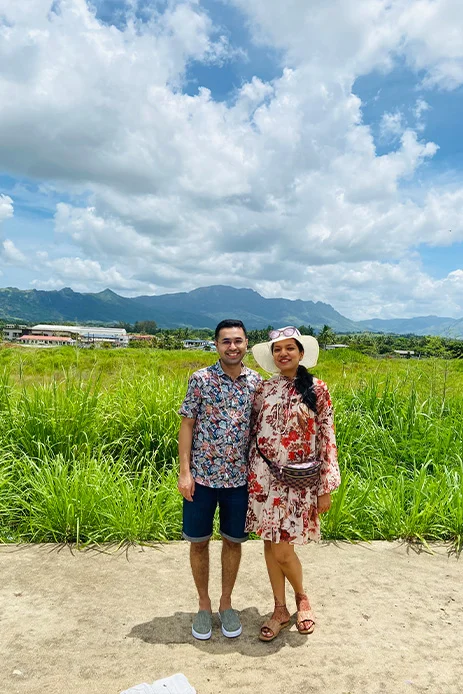Heena and Yash, Fiji