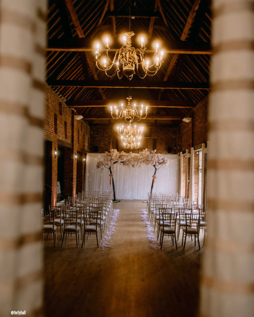 castle wedding venues in london hall fortyhall