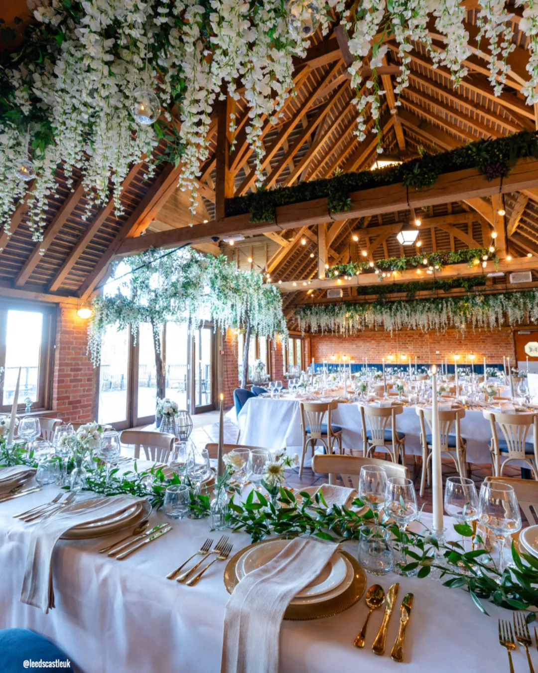 castle wedding venues in london reception barn leedscastleuk